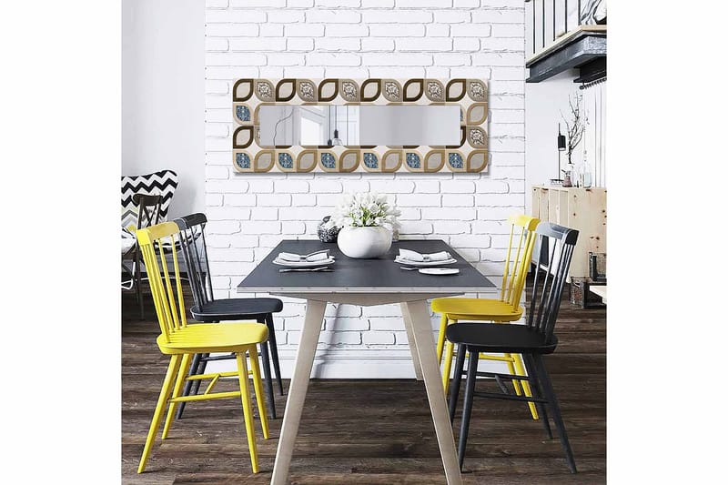Koristepeili 40x120 cm - Monivärinen - Sisustustuotteet - Peili - Eteispeili