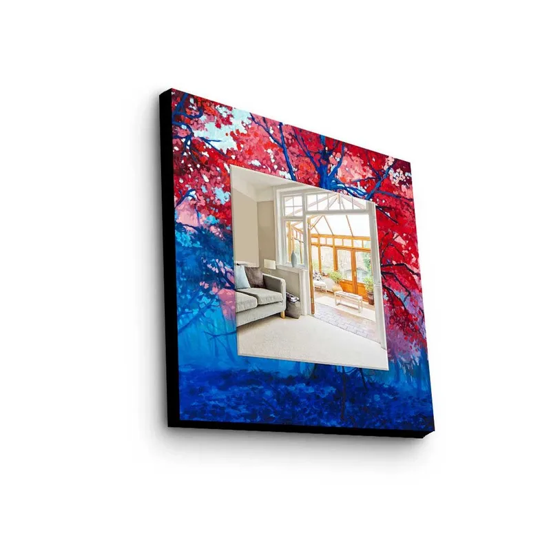 Koristepeili 50x50 cm, Monivärinen