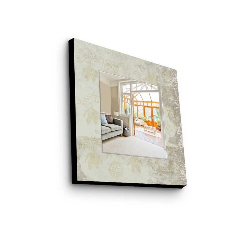 Koristepeili 50x50 cm - Monivärinen - Sisustustuotteet - Peili - Eteispeili