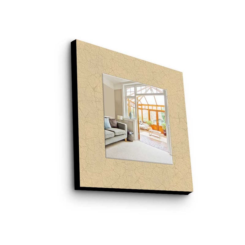 Koristepeili 50x50 cm - Monivärinen - Sisustustuotteet - Peili - Eteispeili