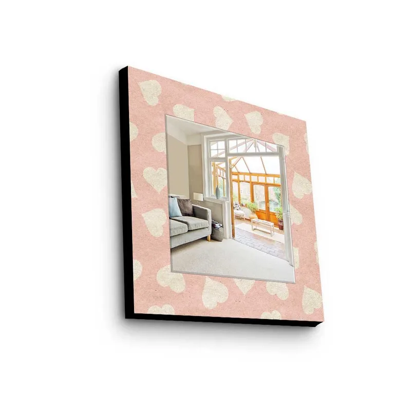 Koristepeili 50x50 cm, Monivärinen