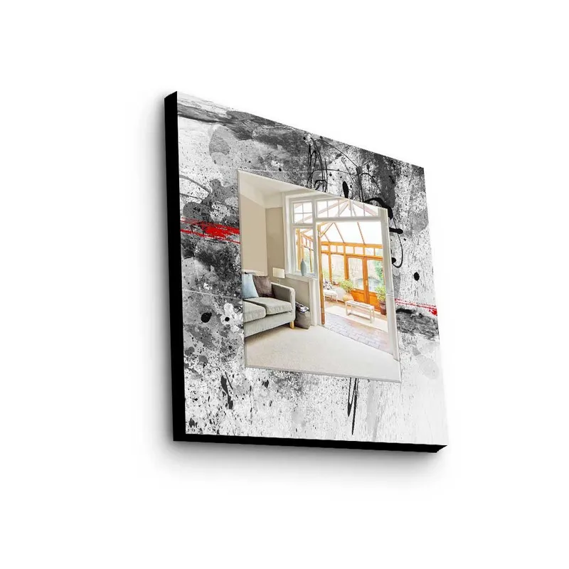 Koristepeili 50x50 cm, Monivärinen