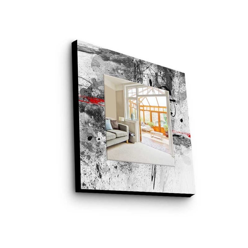 Koristepeili 50x50 cm, Monivärinen