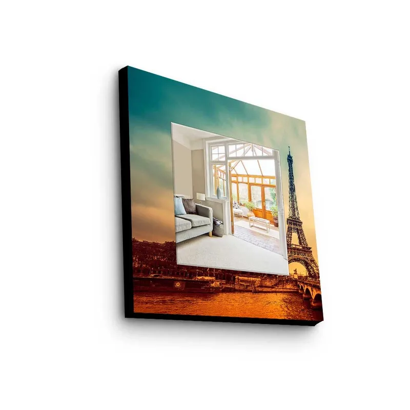 Koristepeili 50x50 cm, Monivärinen