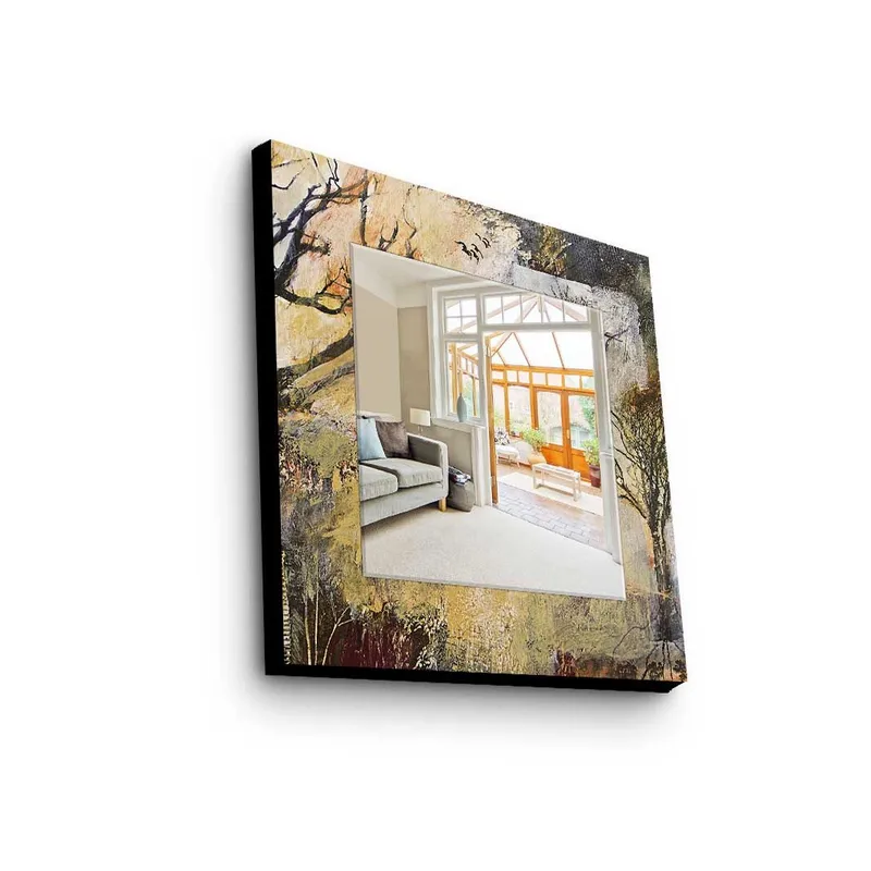 Koristepeili 50x50 cm, Monivärinen