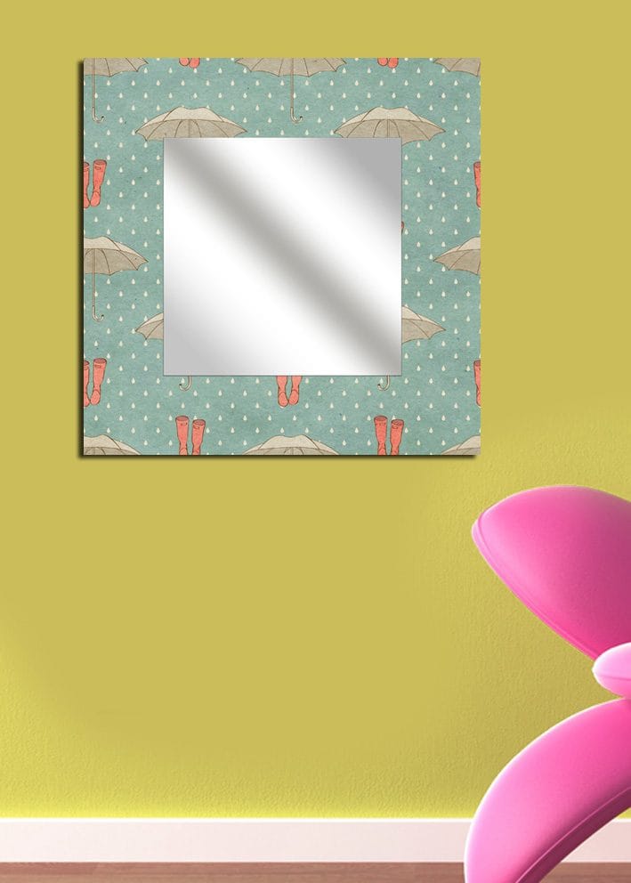 Koristepeili 50x50 cm, Monivärinen