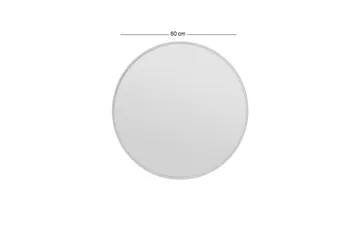 Peili Buhem 60 cm Pyöreä - Valkoinen - Sisustustuotteet - Peili - Eteispeili