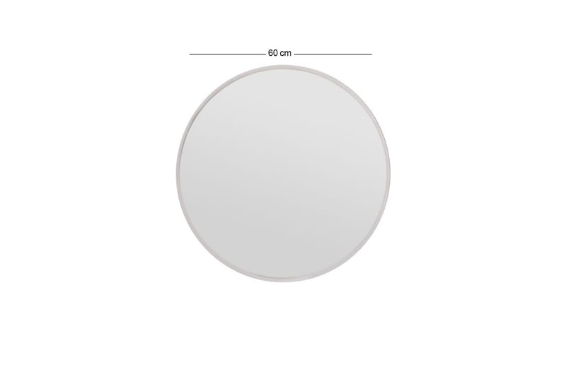 Peili Buhem 60 cm Pyöreä - Valkoinen - Sisustustuotteet - Peili - Eteispeili