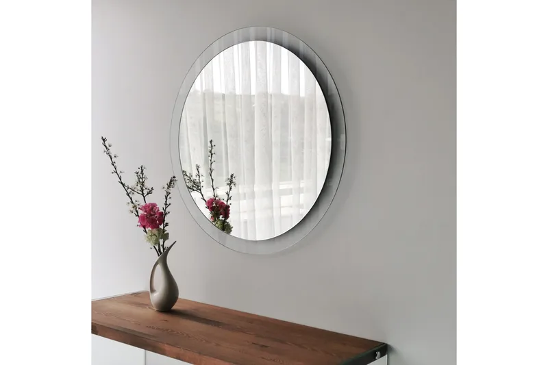 Seinäpeili Banize Pyöreä 65 cm, Karkaistu Lasi