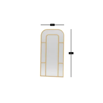 Faylen Lattiapeili 90 x 180 cm - Kulta - Sisustustuotteet - Peili - Lattiapeili