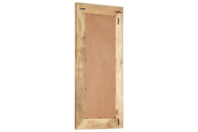 Käsinveistetty peili 110x50x11 cm täysi mangopuu - Ruskea - Sisustustuotteet - Peili