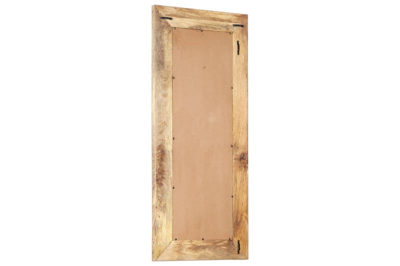 Käsinveistetty peili 110x50x11 cm täysi mangopuu - Ruskea - Sisustustuotteet - Peili