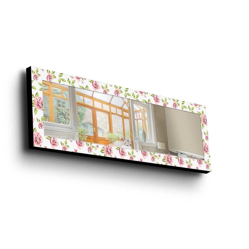 Koristepeili 40x120 cm - Monivärinen - Sisustustuotteet - Peili