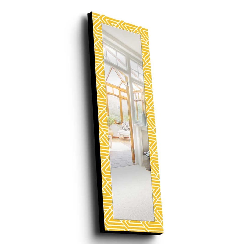 Koristepeili 40x120 cm - Monivärinen - Sisustustuotteet - Peili