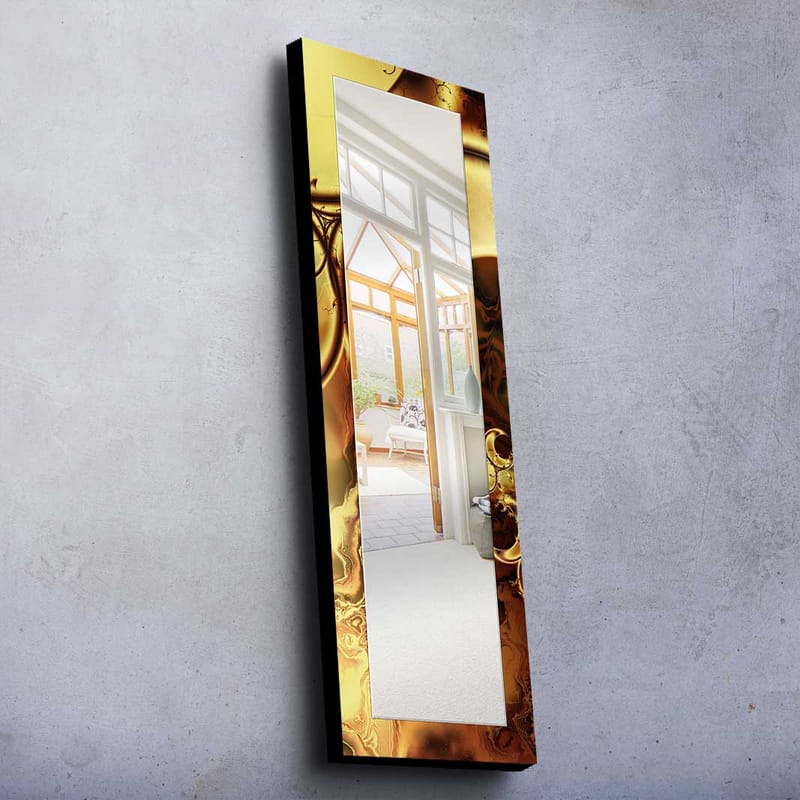 Koristepeili 40x120 cm - Monivärinen - Sisustustuotteet - Peili