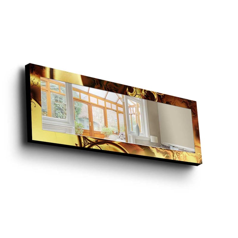 Koristepeili 40x120 cm - Monivärinen - Sisustustuotteet - Peili