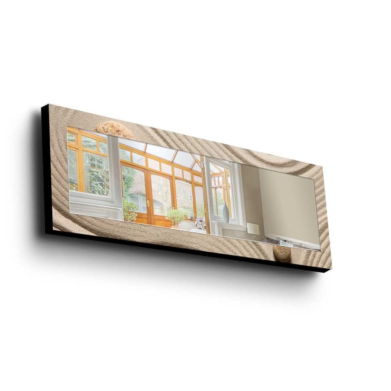 Koristepeili 40x120 cm - Monivärinen - Sisustustuotteet - Peili