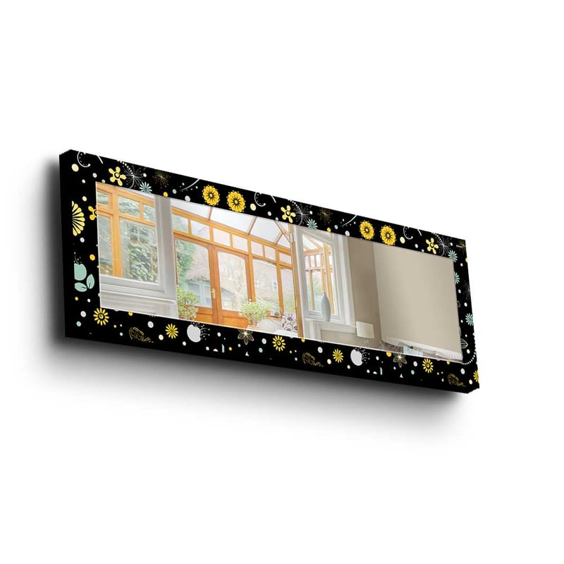 Koristepeili 40x120 cm - Monivärinen - Sisustustuotteet - Peili
