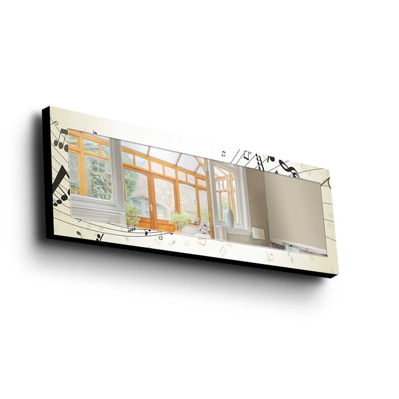 Koristepeili 40x120 cm - Monivärinen - Sisustustuotteet - Peili