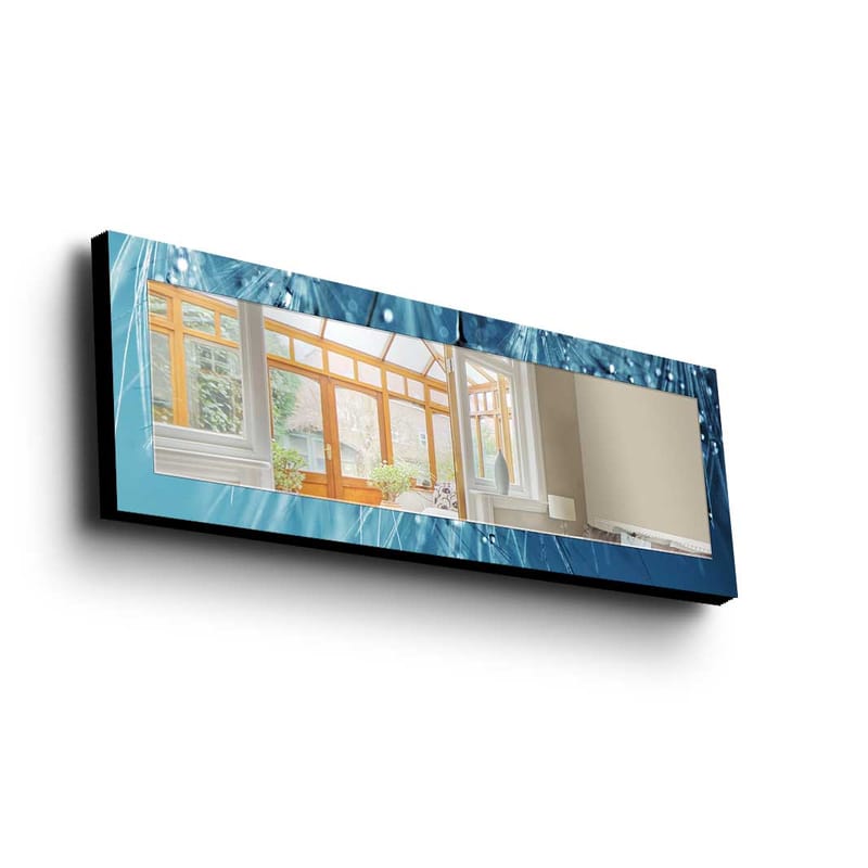 Koristepeili 40x120 cm - Monivärinen - Sisustustuotteet - Peili
