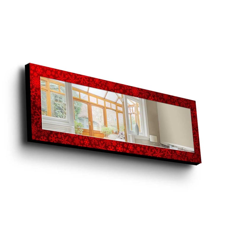 Koristepeili 40x120 cm - Monivärinen - Sisustustuotteet - Peili