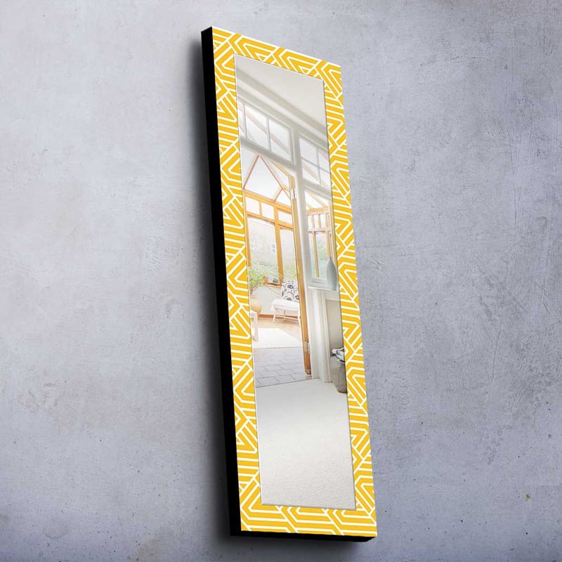 Koristepeili 40x120 cm - Monivärinen - Sisustustuotteet - Peili