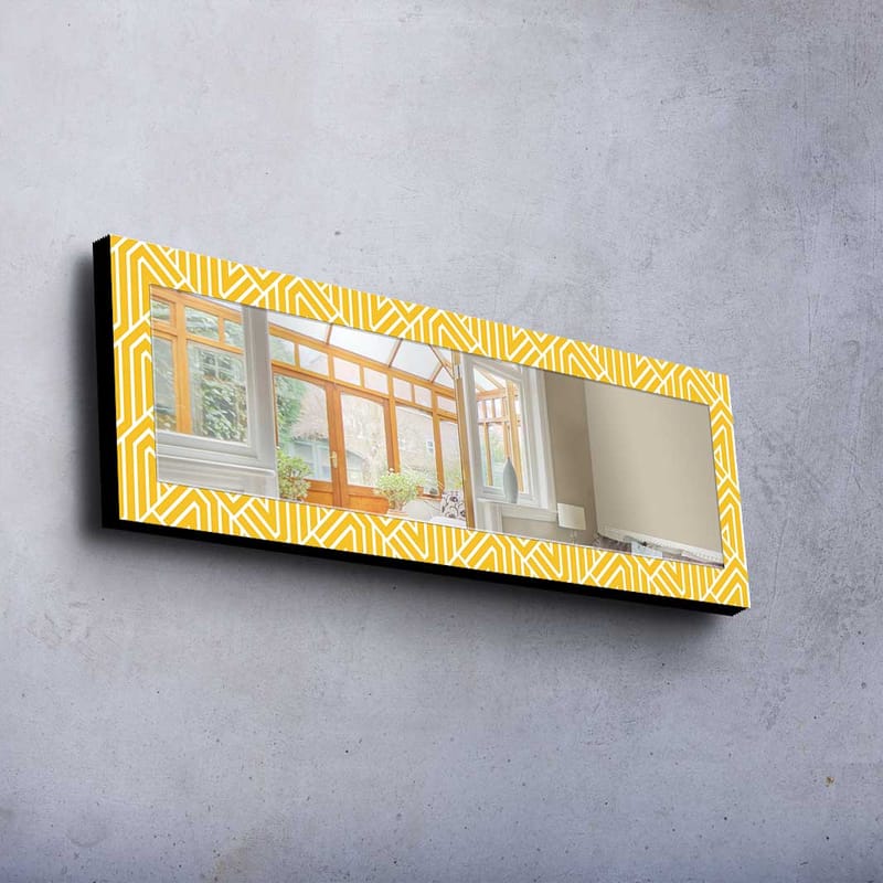 Koristepeili 40x120 cm - Monivärinen - Sisustustuotteet - Peili