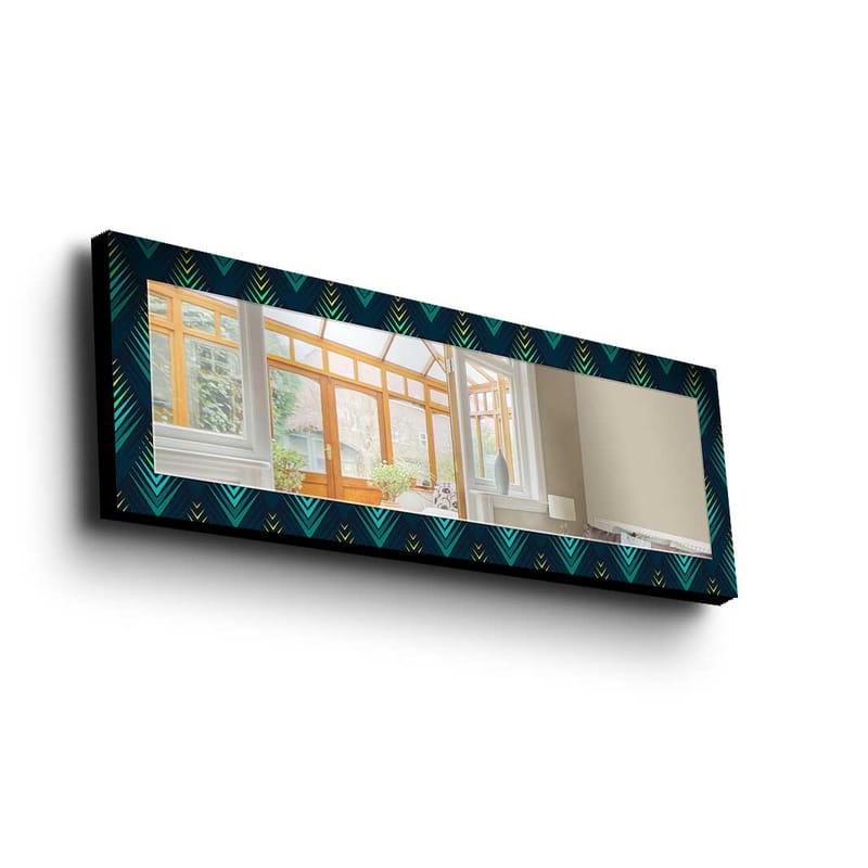 Koristepeili 40x120 cm - Monivärinen - Sisustustuotteet - Peili