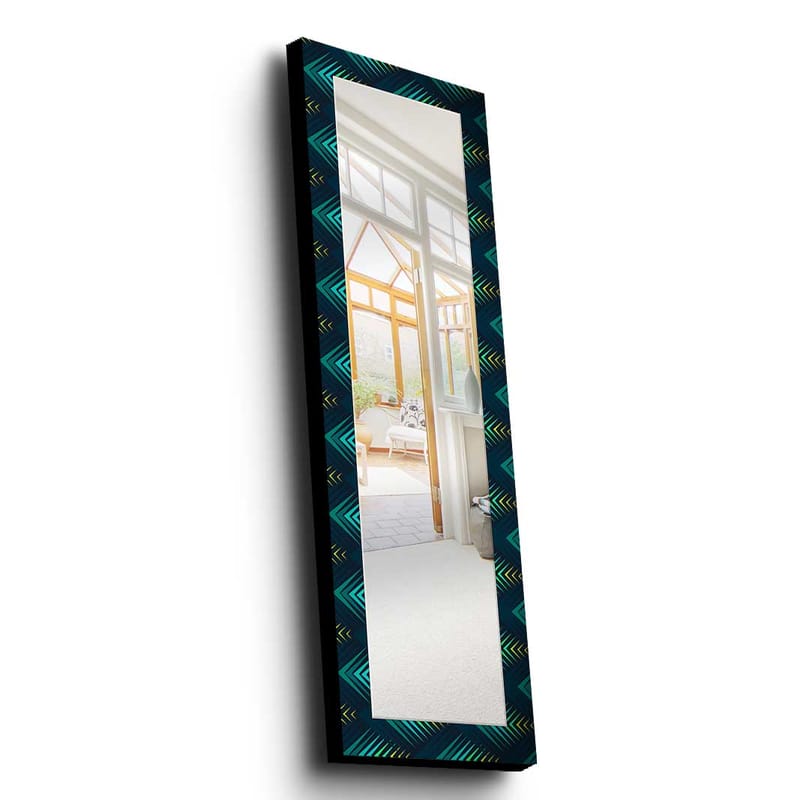 Koristepeili 40x120 cm - Monivärinen - Sisustustuotteet - Peili