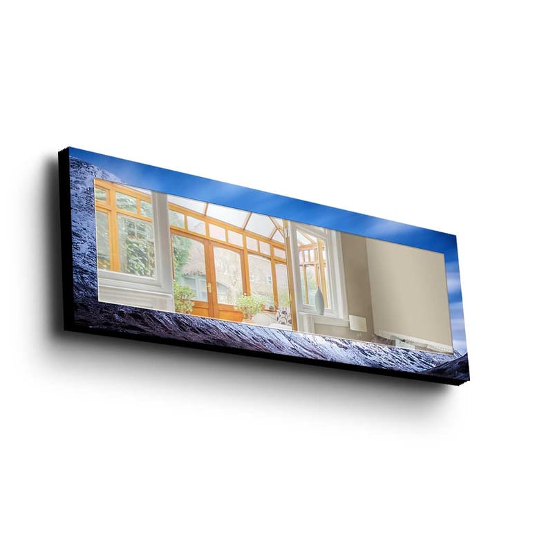 Koristepeili 40x120 cm - Monivärinen - Sisustustuotteet - Peili