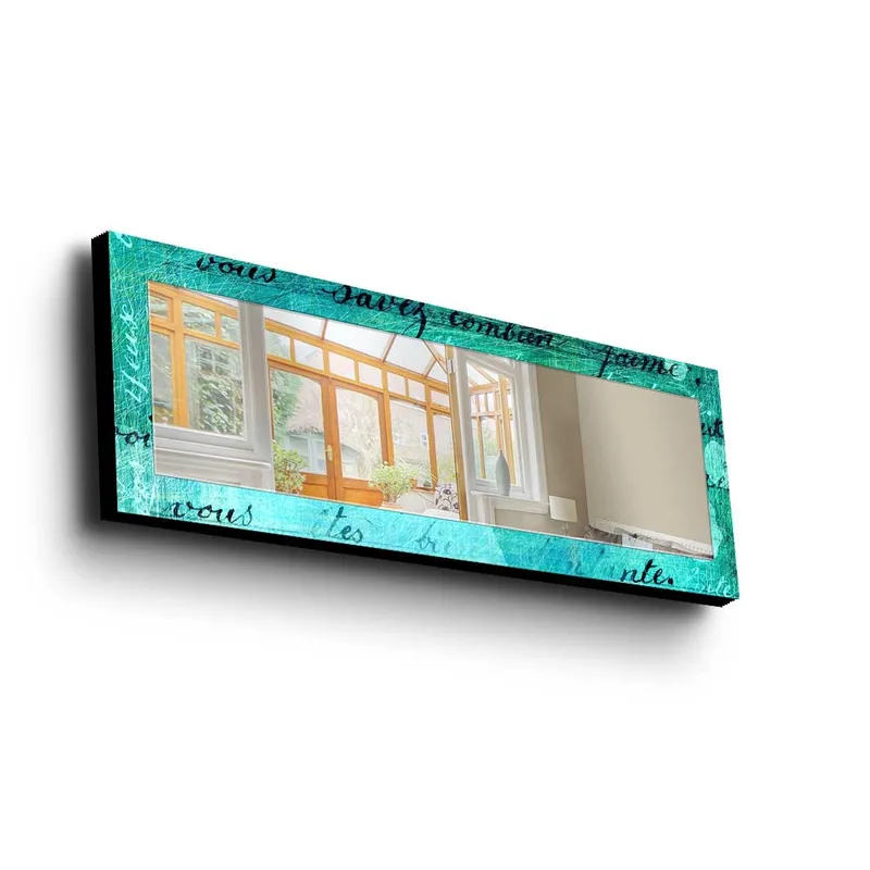 Koristepeili 40x120 cm, Monivärinen