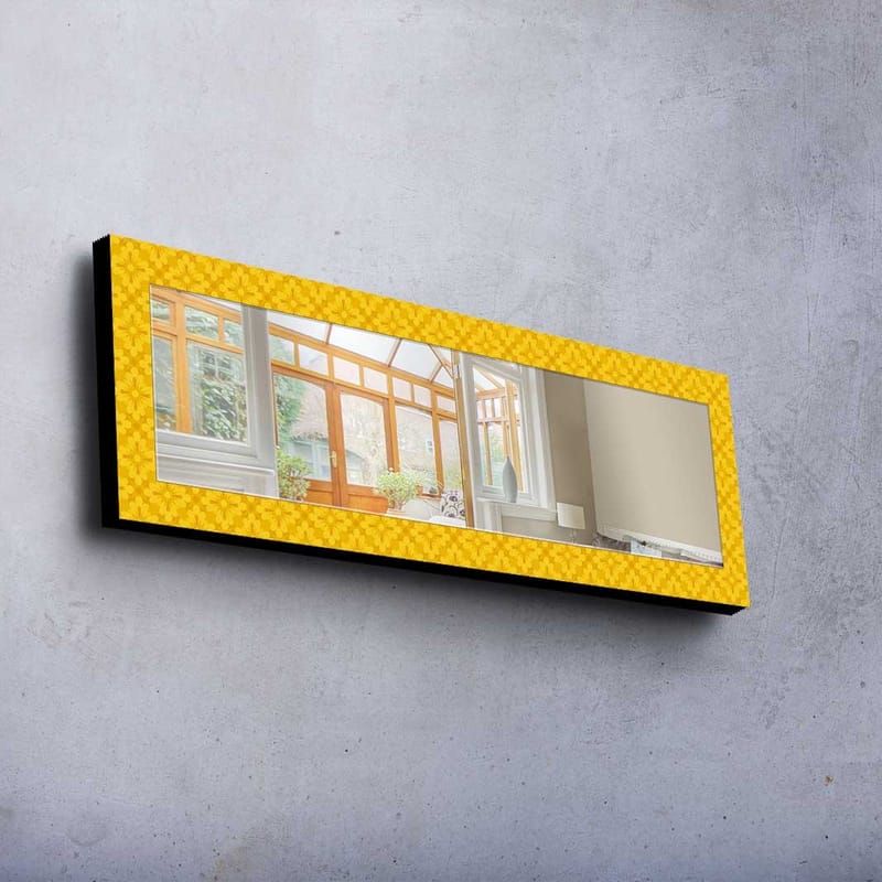 Koristepeili 40x120 cm - Monivärinen - Sisustustuotteet - Peili