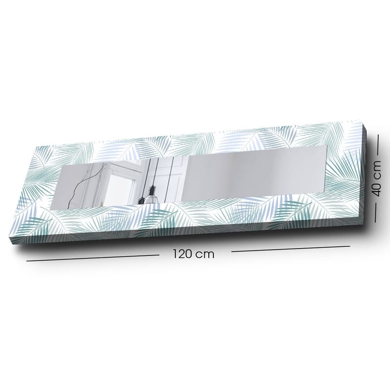 Koristepeili 40x120 cm - Monivärinen - Sisustustuotteet - Peili