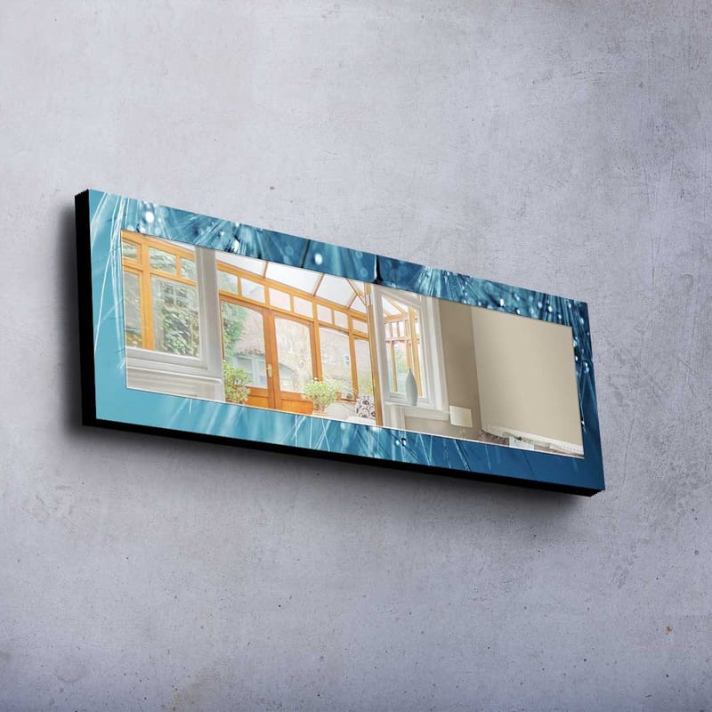 Koristepeili 40x120 cm - Monivärinen - Sisustustuotteet - Peili