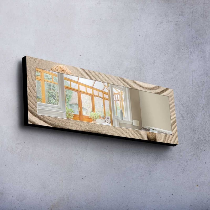 Koristepeili 40x120 cm - Monivärinen - Sisustustuotteet - Peili