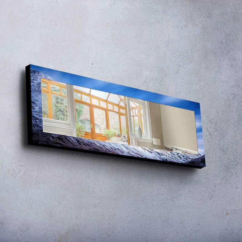 Koristepeili 40x120 cm - Monivärinen - Sisustustuotteet - Peili