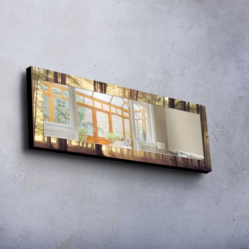 Koristepeili 40x120 cm - Monivärinen - Sisustustuotteet - Peili