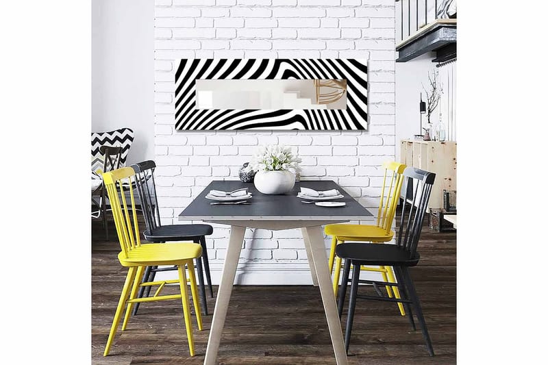 Koristepeili 40x120 cm - Monivärinen - Sisustustuotteet - Peili