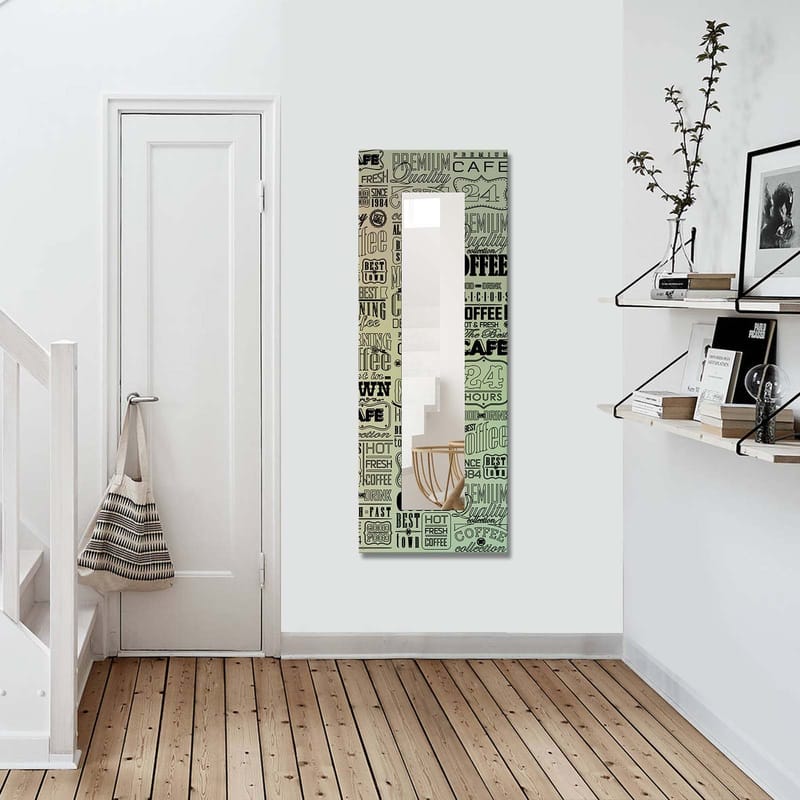 Koristepeili 40x120 cm - Monivärinen - Sisustustuotteet - Peili