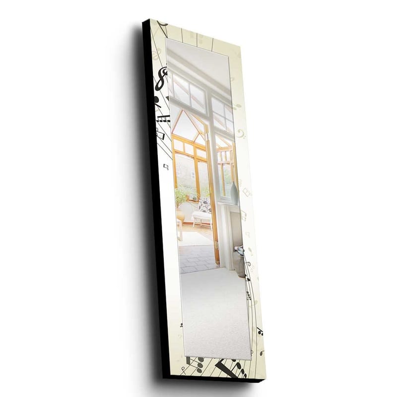 Koristepeili 40x120 cm - Monivärinen - Sisustustuotteet - Peili