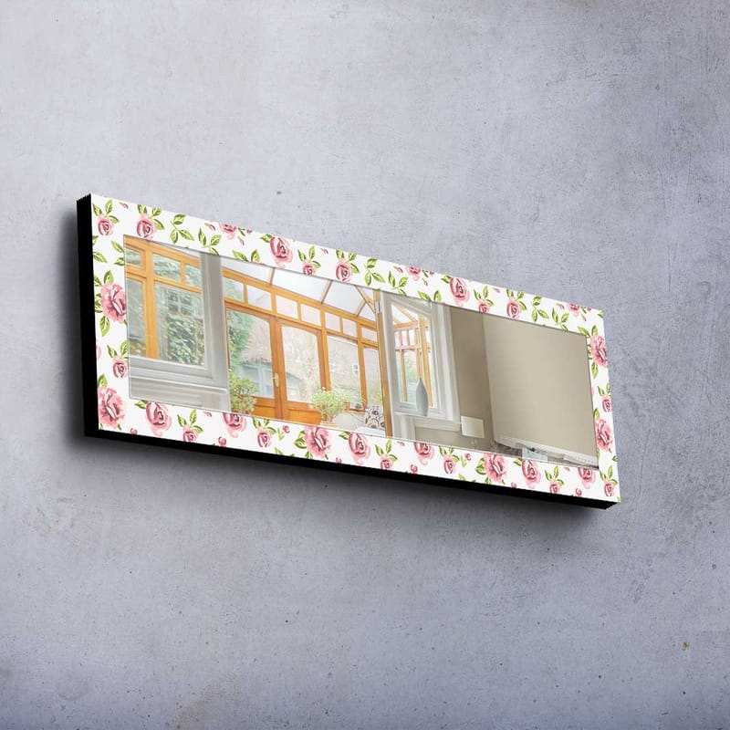 Koristepeili 40x120 cm - Monivärinen - Sisustustuotteet - Peili