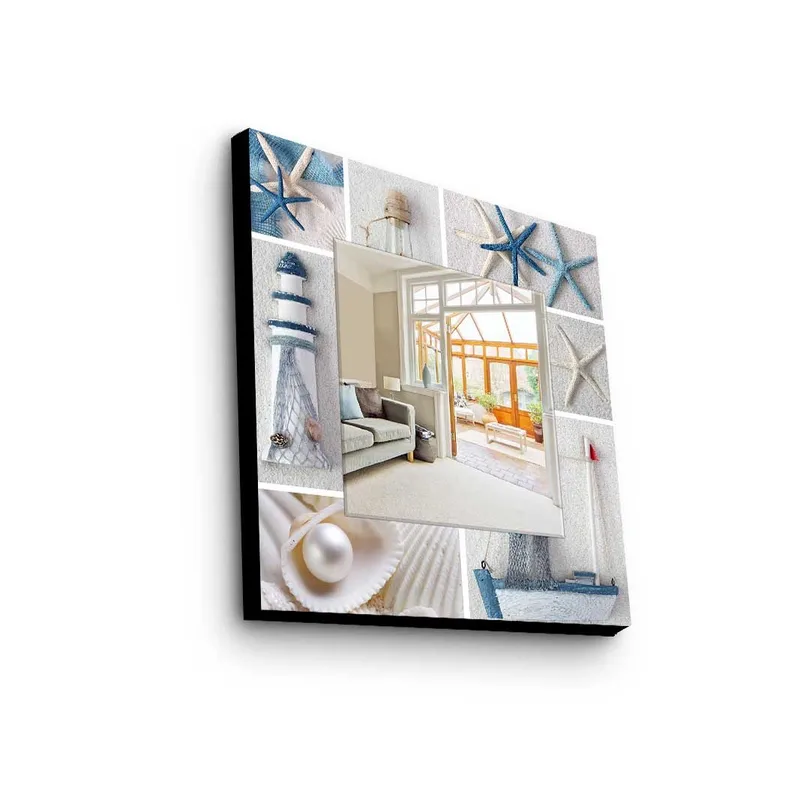 Koristepeili 50x50 cm, Monivärinen