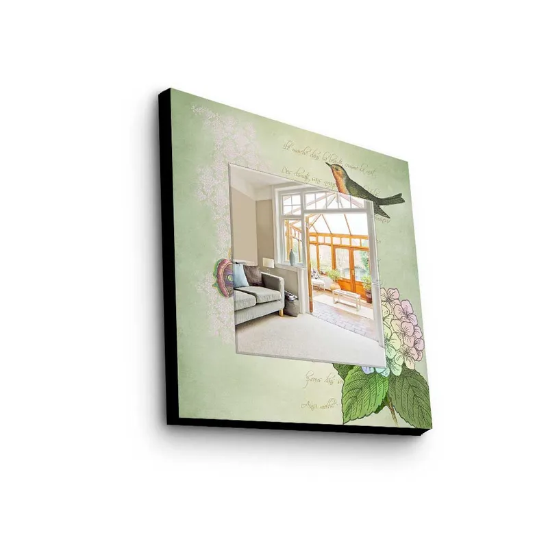 Koristepeili 50x50 cm, Monivärinen