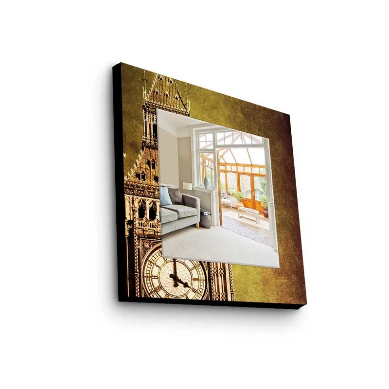 Koristepeili 50x50 cm, Monivärinen