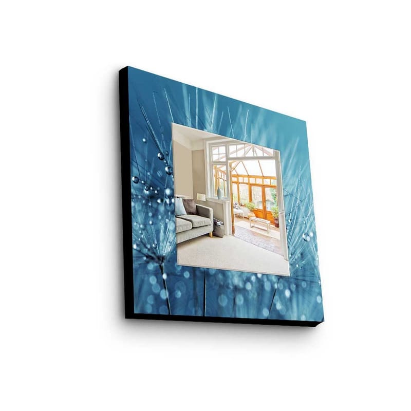 Koristepeili 50x50 cm, Monivärinen