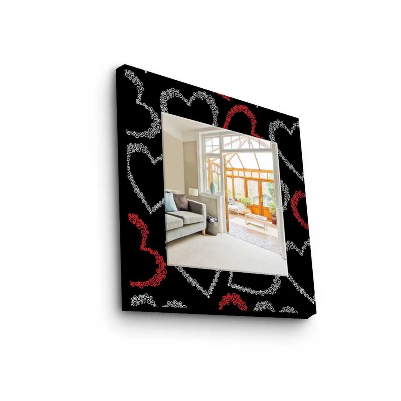 Koristepeili 50x50 cm, Monivärinen