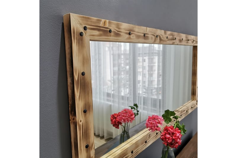 Koristepeili Arichabala 110 cm - Pähkinä - Sisustustuotteet - Peili