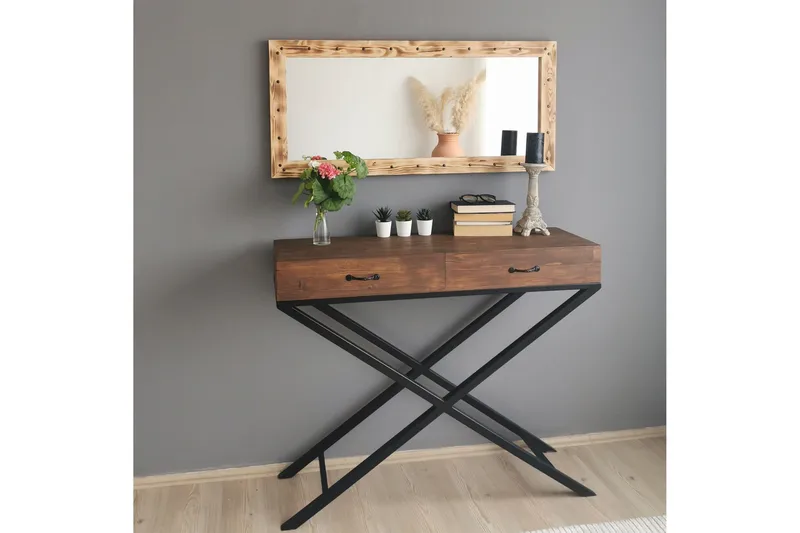 Koristepeili Arichabala 110 cm - Pähkinä - Sisustustuotteet - Peili