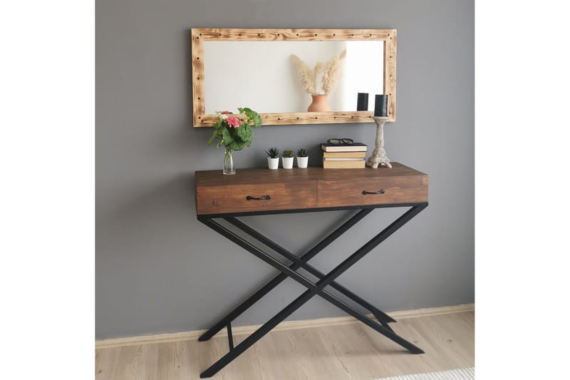 Koristepeili Arichabala 110 cm - Pähkinä - Sisustustuotteet - Peili