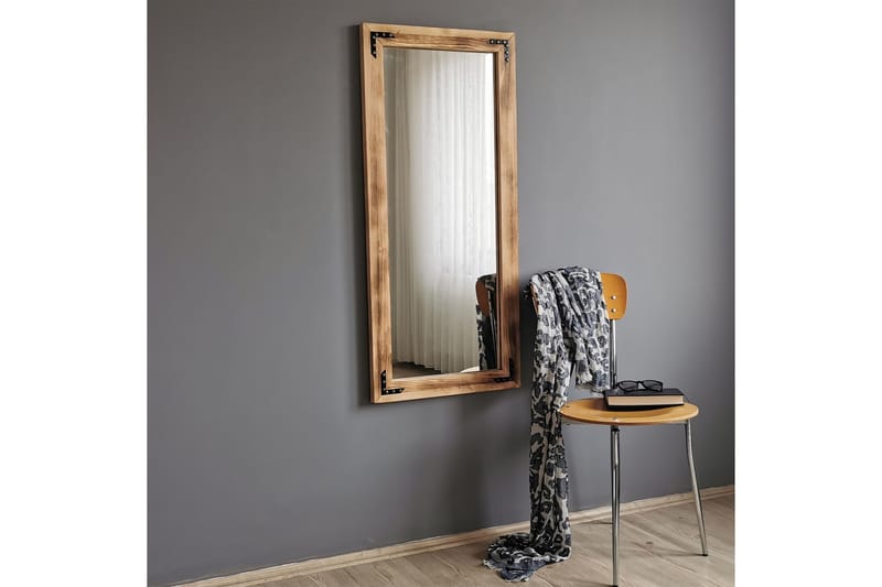 Koristepeili Ashbrittle 50 cm - Pähkinä - Sisustustuotteet - Peili